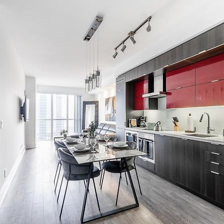 Stylish 1Br + Office Condo - Cn Tower View Toronto Dış mekan fotoğraf