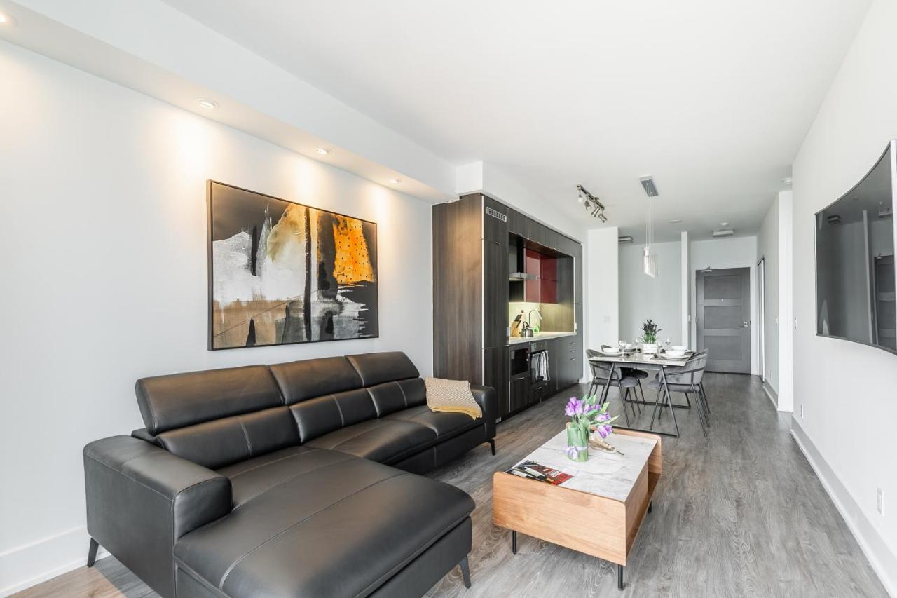 Stylish 1Br + Office Condo - Cn Tower View Toronto Dış mekan fotoğraf
